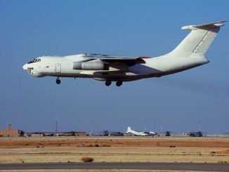 The Ilyushin Il-76 is a Soviet-era heavy lift transport craft. This was a very successful design, and has been used extensively by civilian cargo enterprises throughout the world.