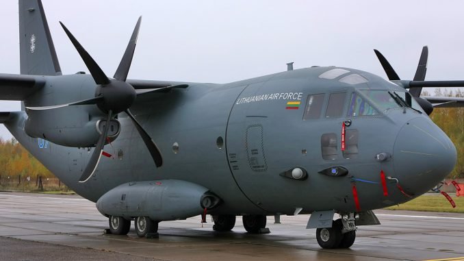 Lithuanian Airforce transport Alenia C-27J Spartan