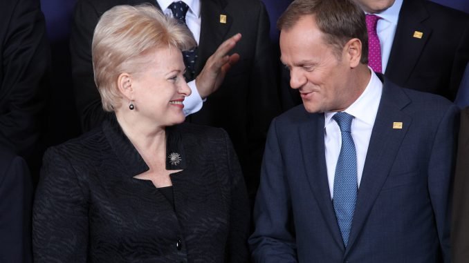 Dalia Grybauskaitė, Donald Tusk