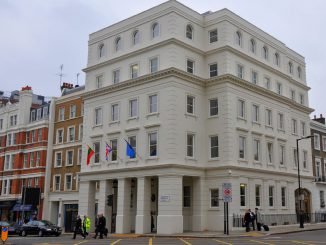 Lithuanian Embassy in London. Photo courtesy of Foreign Ministry