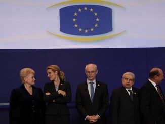 Dalia Grybauskaitė in Brussels