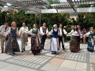National dances at the Lithuania Embassy in the US