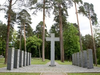 German soldiers' cemetery in Vingis Park