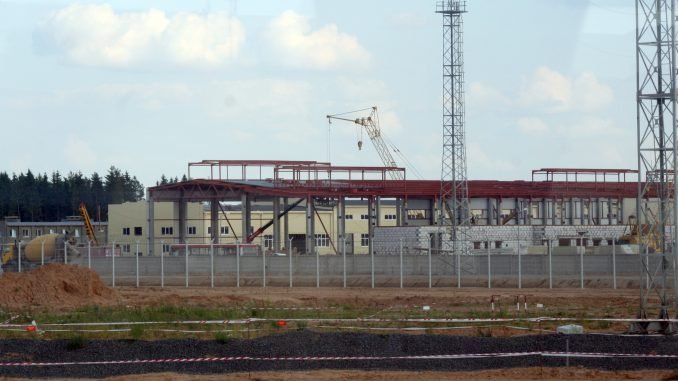 Astravyets NPP construction site