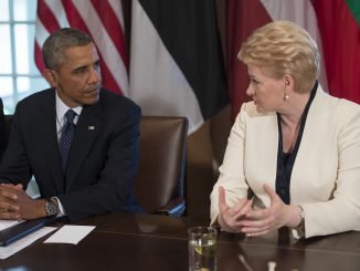 Barack Obama and Dalia Grybauskaitė