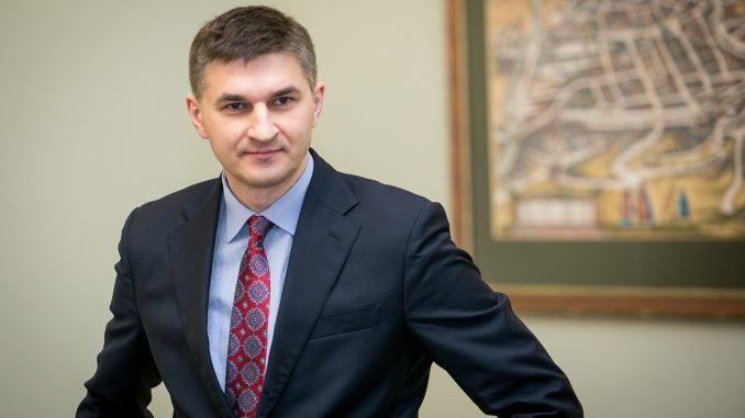 Lithuanian Energy Minister Jaroslav Neverovič