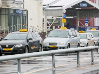 Taxis at the Vilnius Airport