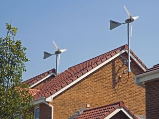 Rooftop wind turbines