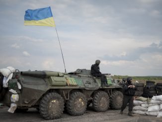 Ukrainian troops
