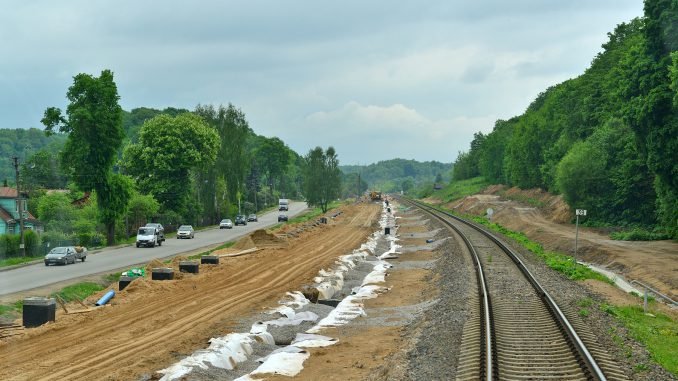Rail Baltica track