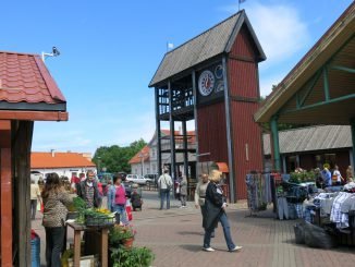 Market day in Ventspils