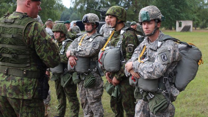 Joint military exercise with the US troops in Klaipėda region