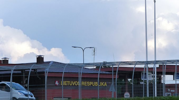 Lithuanian border post