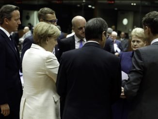 Angela Merkel, David Cameron, Dalia Grybauskaitė