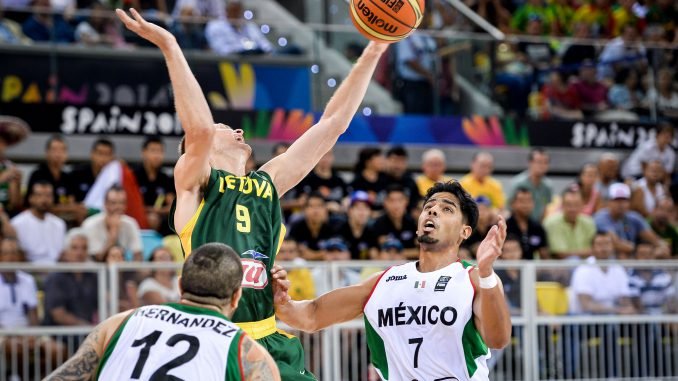 World Basketball Championship; Lithuania-Mexico