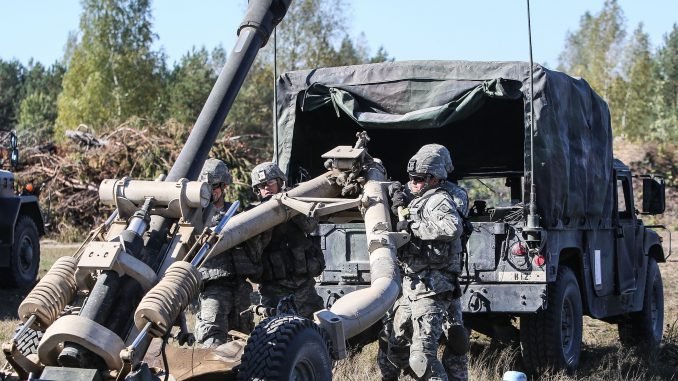 Military exercise in Lithuania