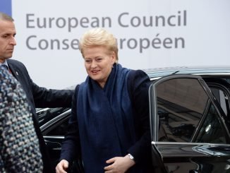 Dalia Grybauskaitė EVT susitikime