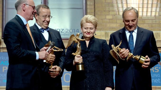 N. Lammert, D. Grybauskaitė, A. Berzins, T. H. Ilves