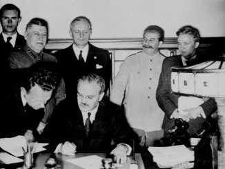 Signing of the Molotov-Ribbentrop Pact