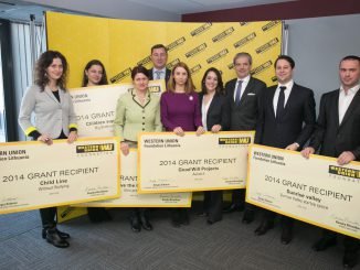 Western Union Foundation Lithuania grant recipients