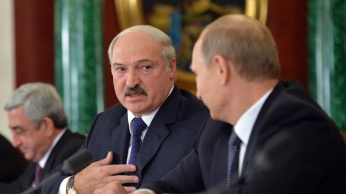 Alexander Lukashenko, Vladimir Putin