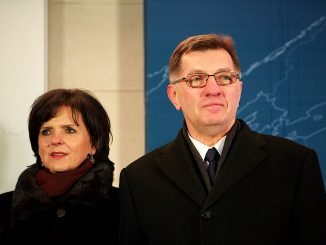 PM Algirdas Butkevičius and his wife Janina