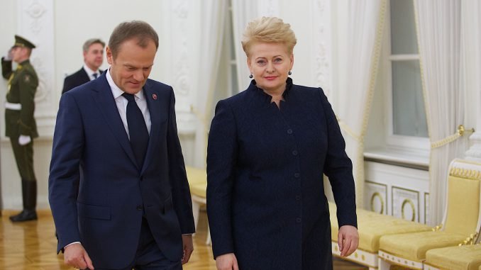 Donald Tusk, Dalia Grybauskaitė