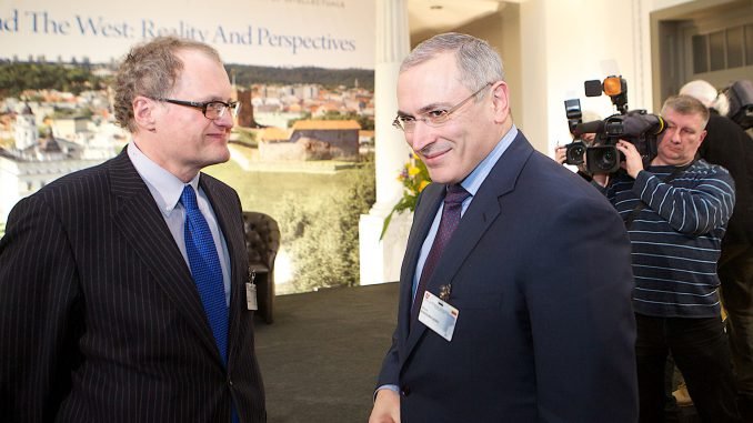 Leonidas Donskis and Mikhail Khodorkovsky