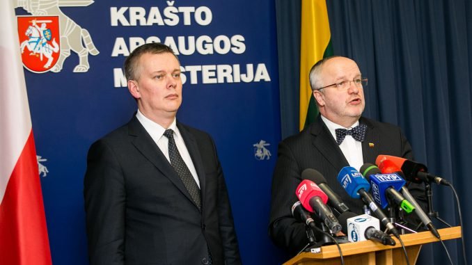 Tomasz Siemoniak and Juozas Olekas