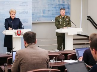 Dalia Grybauskaitė and Gen. Vytautas Jonas Žukas