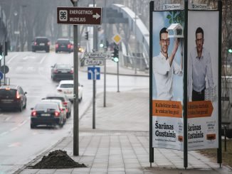 Šarūno Gustainio politinė reklama