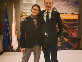 Mark Harold, Vilnius Mayor Remigijus Šimašius