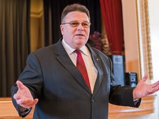 Foreign Minister Linas Linkevicius    Photo Ludo Segers