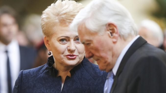 Dalia Grybauskaitė ir Valdas Adamkus