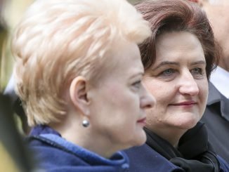 President Dalia Grybauskaitė and Parliament Speaker Loreta Graužinienė