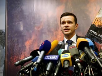 Ilya Yashin in Vilnius
