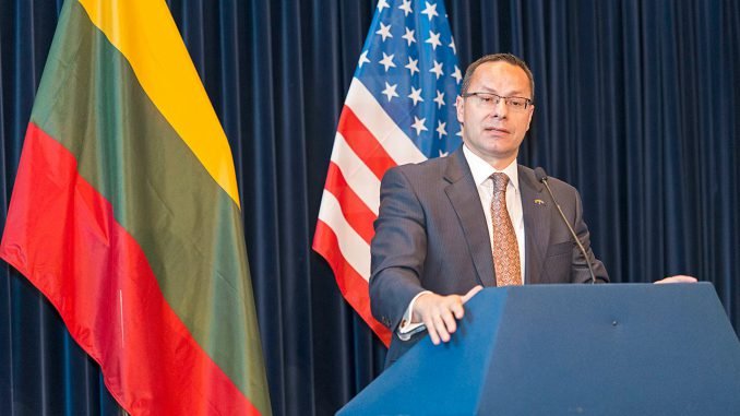 Lithuanian Ambassador to the USA, Žygimantas Pavilionis Photo Ludo Segers