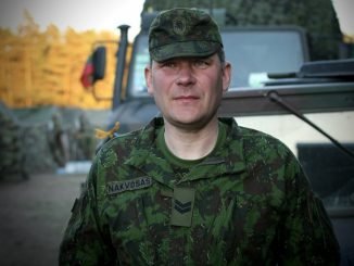 Sergeant Rolandas Nakvosas