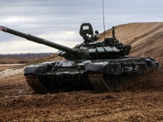 The Russian T-72 tank