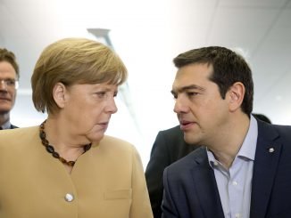 Angela Merkel, Alexis Tsipras