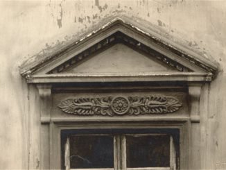 Lost Vilnius, a fragment of a house in the Vokiečių street, 1913