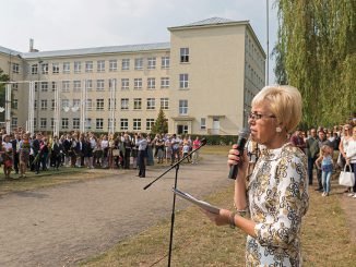 Žvėrynas Gymnasium  director Daiva Žiurienė.  Photo  Ludo Segers