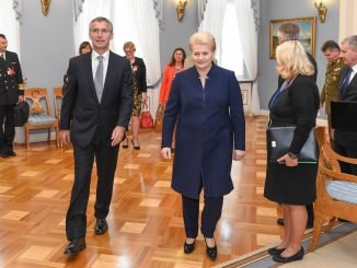 Jensas Stoltenbergas ir Dalia Grybauskaitė