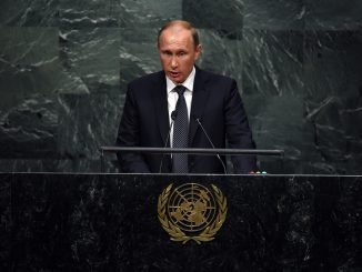 Vladimir Putin at the UN