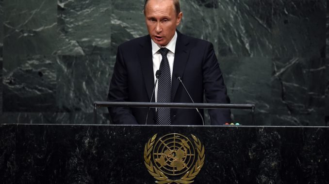 Vladimir Putin at the UN