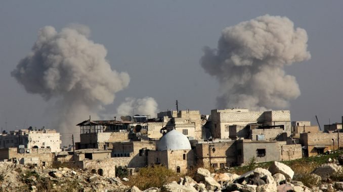 Syrian government is fighting opposition forces in Aleppo