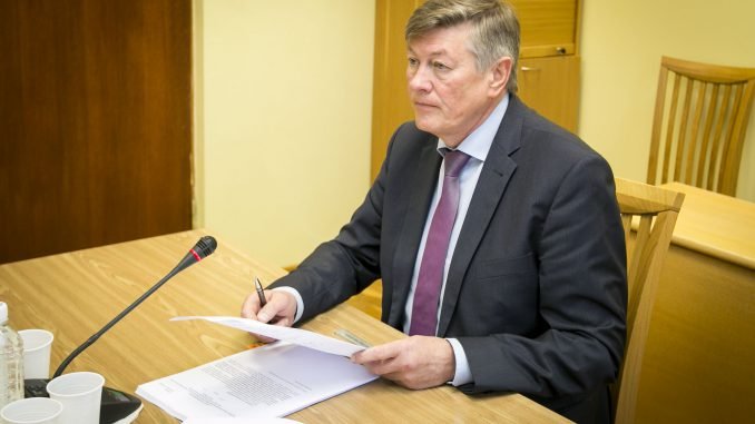Artūras Paulauskas, chairman of the National Security and Defence Committee