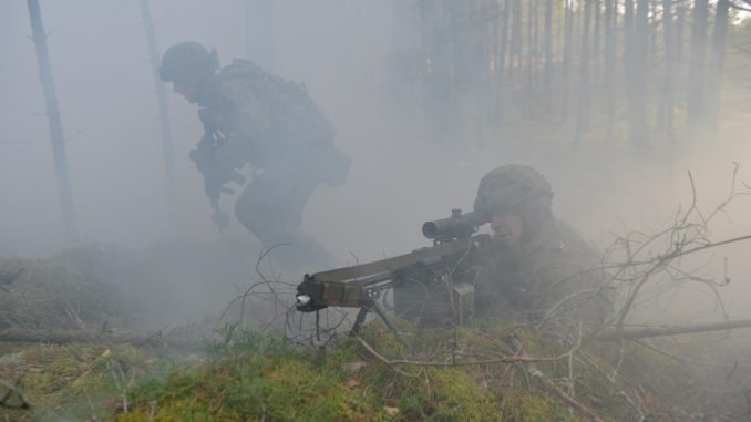 During the  during Iron Sword exercise in 2015