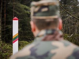 Lithuanian border guard