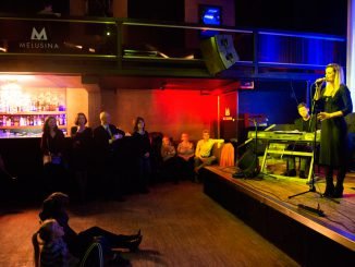 Jurga Šeduikytė performs. Photo Ramūnas Astrauskas